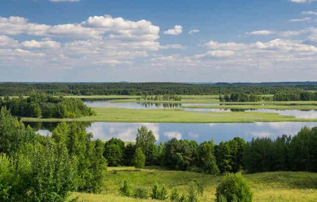 Схема рационального размещения ООПТ Беларуси